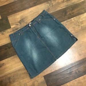 Blue Jean Skirt